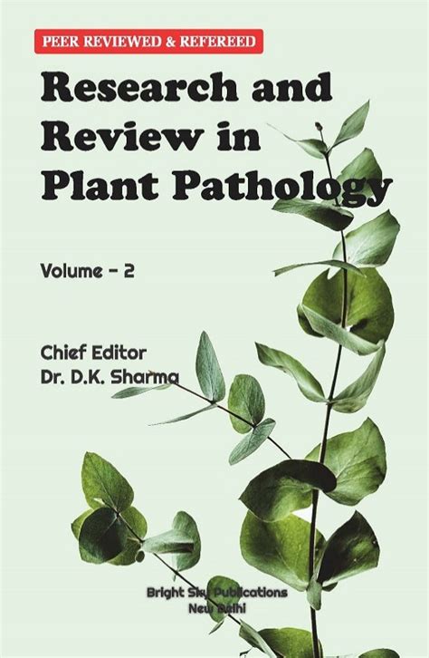 Research And Review In Plant Pathology