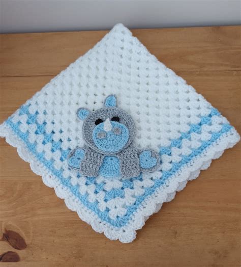 Handmade Crochet Baby Blanket - Etsy