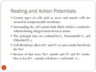 Sources Of Bioelectric Potentials Ppt