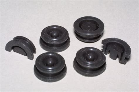 Molded Rubber Push Button Grommet Custom Rubber Corp