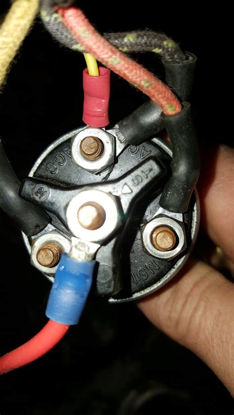 Car Style Ignition Switch Diagram