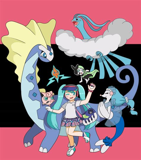 Pokemon Trainer Miku by purplemagechan on DeviantArt