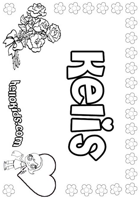 Kelis coloring pages - Hellokids.com