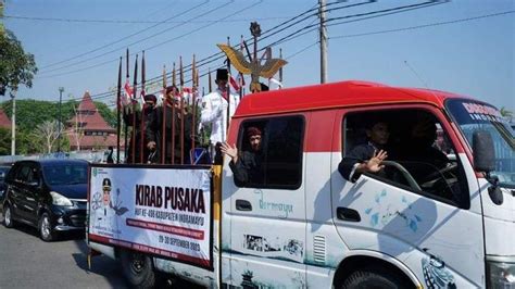 Kirab Pusaka Hari Jadi Indramayu Ke 496 Senjata Andalan Raden