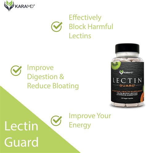 Buy Karamd Lectin Guard Doctor Formulated Natural Lectin Blocker Digestion Supplement