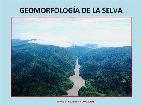 Geomorfolog A Del Territorio Peruano Ppt