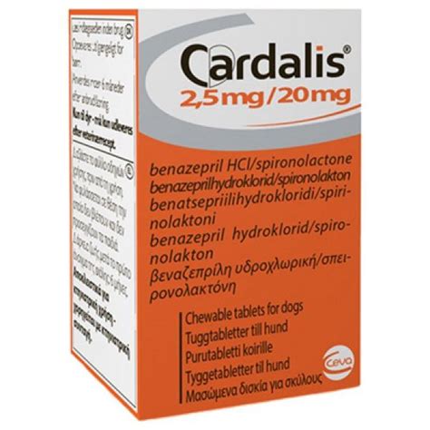 Cardalis 2.5Mg/20Mg Chien 30 comprimés - Pharmacie de Sauternes