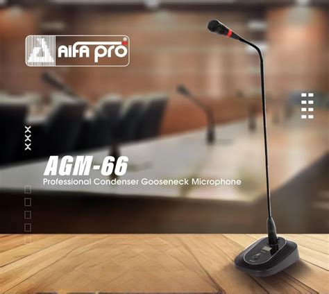 Wireless Black Aifa Pro AGM 66 Gooseneck Microphone At Rs 3200 Piece In