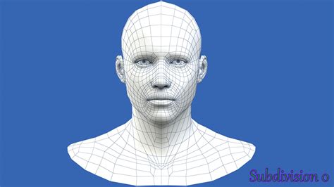 Realistic Man Head Model 3d Model Turbosquid 1951102