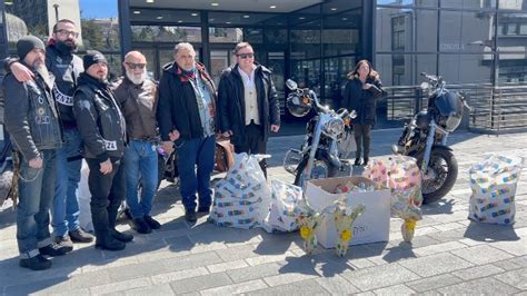 Potenza Harley E Uova Di Pasqua Per I Piccoli Pazienti Del San Carlo