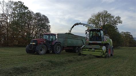 Senáže Grass Silage 2023 Claas Jaguar 870 Zetor Crystal 12145 Case IH