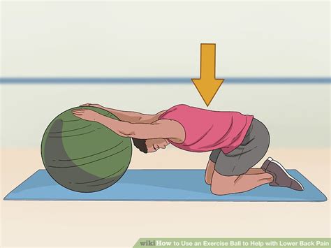 How to Use an Exercise Ball to Help with Lower Back Pain: 10 Steps