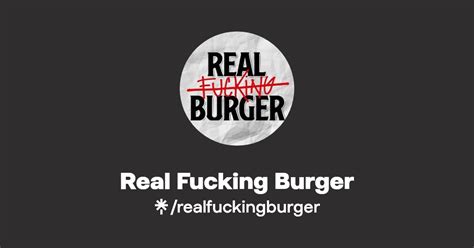 Real Fucking Burger Linktree