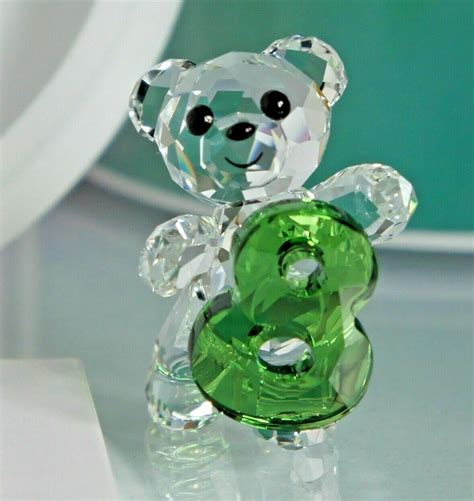 SWAROVSKI KRIS BÄR BEAR NUMMER NR 8 ACHT NUMBER EIGHT 5108730 AP 2017