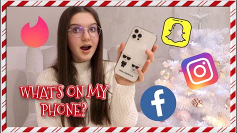 VLOGMAS 2020 14 WHAT S ON MY PHONE YouTube