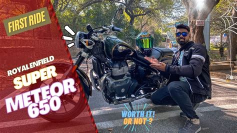 Royal Enfield Super Meteor 650 First Ride Impressions Pure Throttle