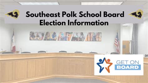 School Board Candidate And Voting Information Southeast Polk