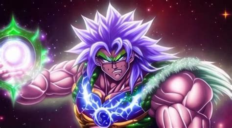 Broly Légendaire Super Sayan And Aura Good Face Good Openart