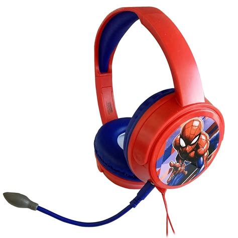 Ripley AUDÍFONOS HEADSET MARVEL SPIDERMAN MICRÓFONO