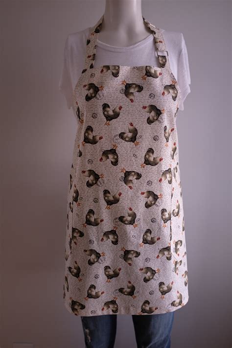 Handmade Rooster Apron For Women Chicken Apron Womens Etsy