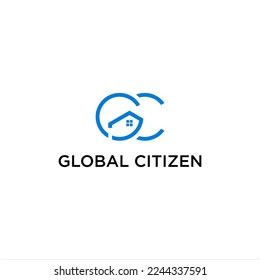 Global Citizen Logo Design Person Icon Stock Vector (Royalty Free ...