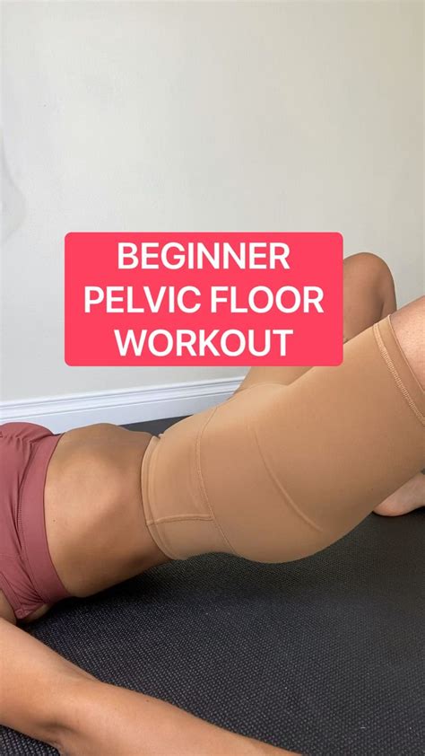 3x Beginner Pelvic Floor Exercises Abs Workout Stomach Workout