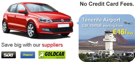 Car Rental Tenerife Airport | Popular Rental Locations in Tenerife Airport