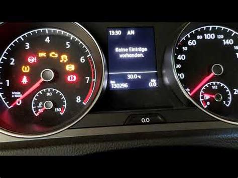 Come Eseguire Il Reset Della Spia Service Su Una Volkswagen Golf 7