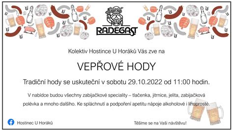 Vepřové hody 2022 Turistická oblast Beskydy Valašsko ubytování