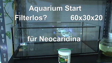 Neues Aquarium 60 30 20 Aquaristik Starten Welcher Bodengrund Und