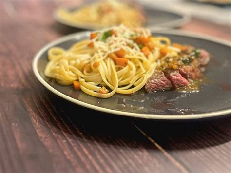 Sauce Bercy En Recette Pour Un Pav De Boeuf Et Linguine