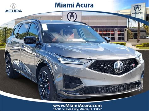 New 2024 Acura MDX Type S W Advance Package Sport Utility In Miami