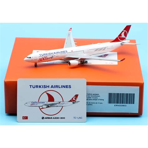 Ew Alloy Collectible Plane Gift Jc Wings Turkish Airlines