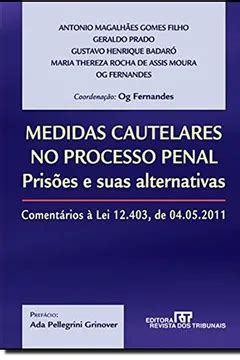 Medidas Cautelares No Processo Penal Pris Es E Suas Alternativas Pdf