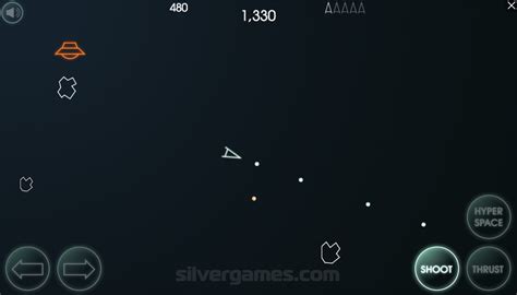 Atari Asteroids - Play Online on SilverGames 🕹️