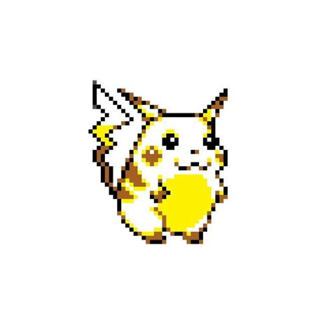 Pikachu's first sprite #pikachu #nintendo #history #pocketmonster # ...