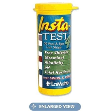 La Motte La Motte 3029 12 Insta Test Test Strips With Chlorine Bromine