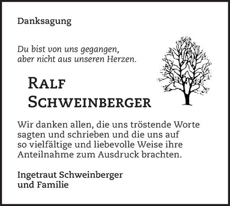 Traueranzeigen von Ralf Schweinberger Märkische Onlinezeitung