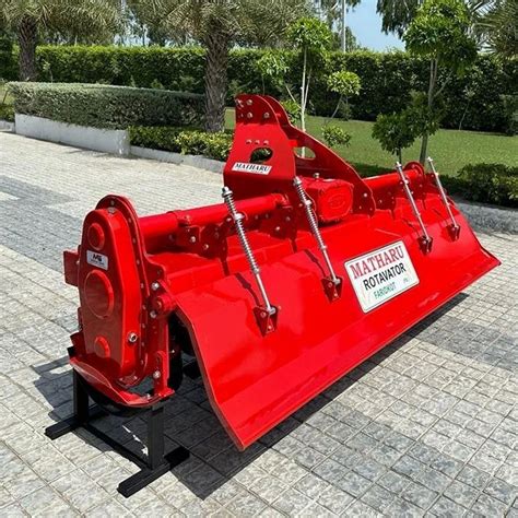 Cast Iron 24 8 Feet Agricultural Tractor Rotavator For Agriculture At