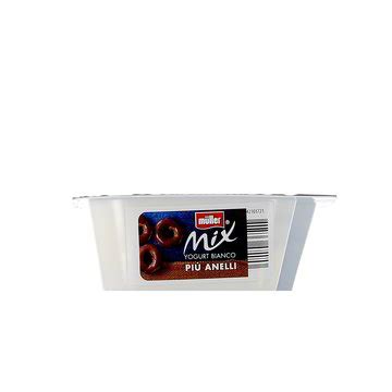 MIX YOGURT BIANCO PIÚ ANELLI AL CIOCCOLATO MÜLLER 150 g Minimo 1 29