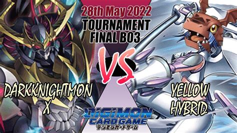 Digimon TCG DarkKnightmon X Vs Yellow Hybrid Tournament Final B03