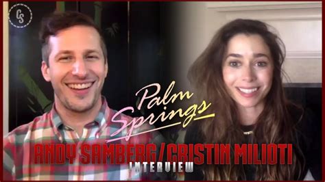 CS Video: Palm Springs Interview with Andy Samberg & Cristin Milioti