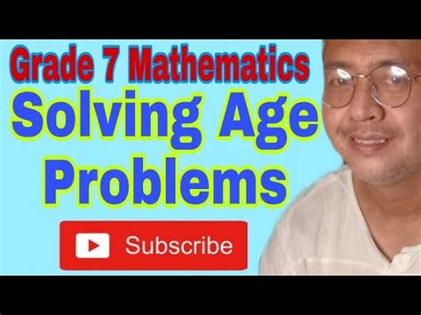 Solve Age Problems With Solutions In Algebra How To Easily Solve Age