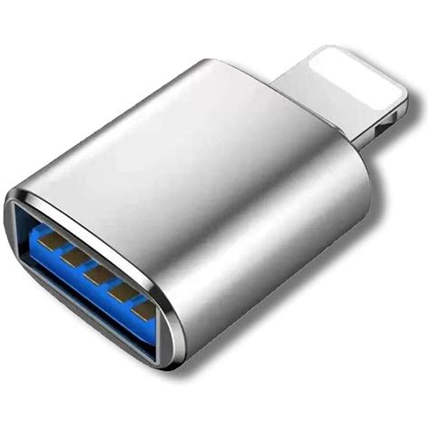 Intco Adaptador Lightning Iphone A Usb 30 Otg 09 032 Shiftdigital