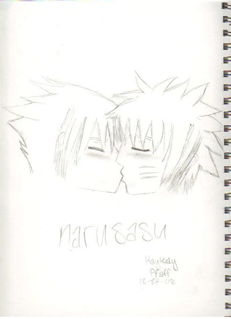 NaruSasu kiss by xX-Hari-Xx on DeviantArt