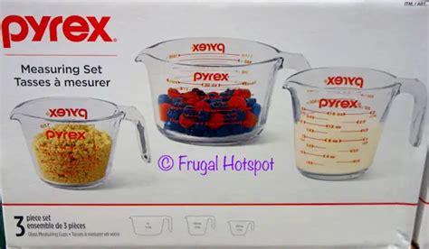 Pyrex Glass Measuring Cup Set Costco Sale Frugal Hotspot