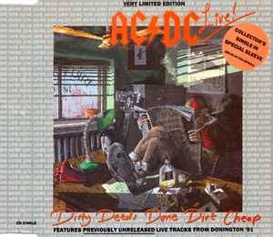 Ac Dc Dirty Deeds Done Dirt Cheap Cd Single Limited Edition