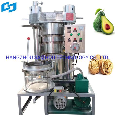 Factory Supply 50kg H Avocado Walnut Hydraulic Oil Press Machine With