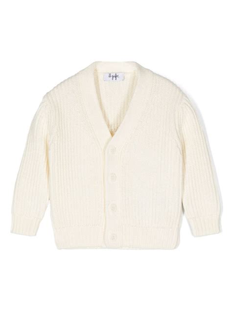 Il Gufo Ribbed Cardigan Farfetch