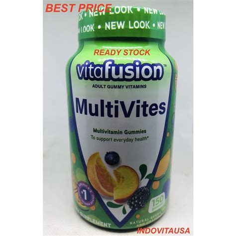 Jual Vitafusion Multivites Multivitamin Adult Gummy 150 Gummies